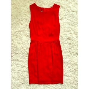 Moschino Cheap and Chic Red Darted Mini Dress 2